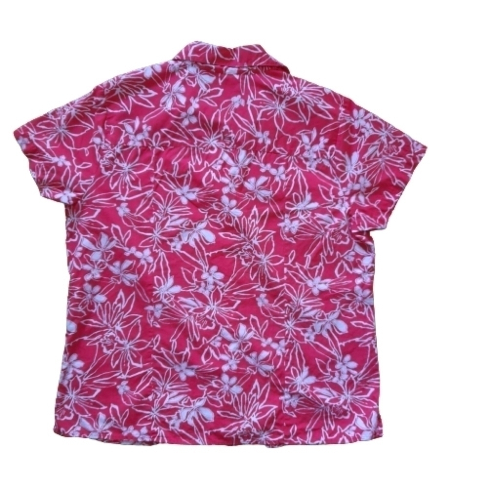KAREN SCOTT SPORT Top Golf Activewear Hawaiian Medium - Picture 3 of 8